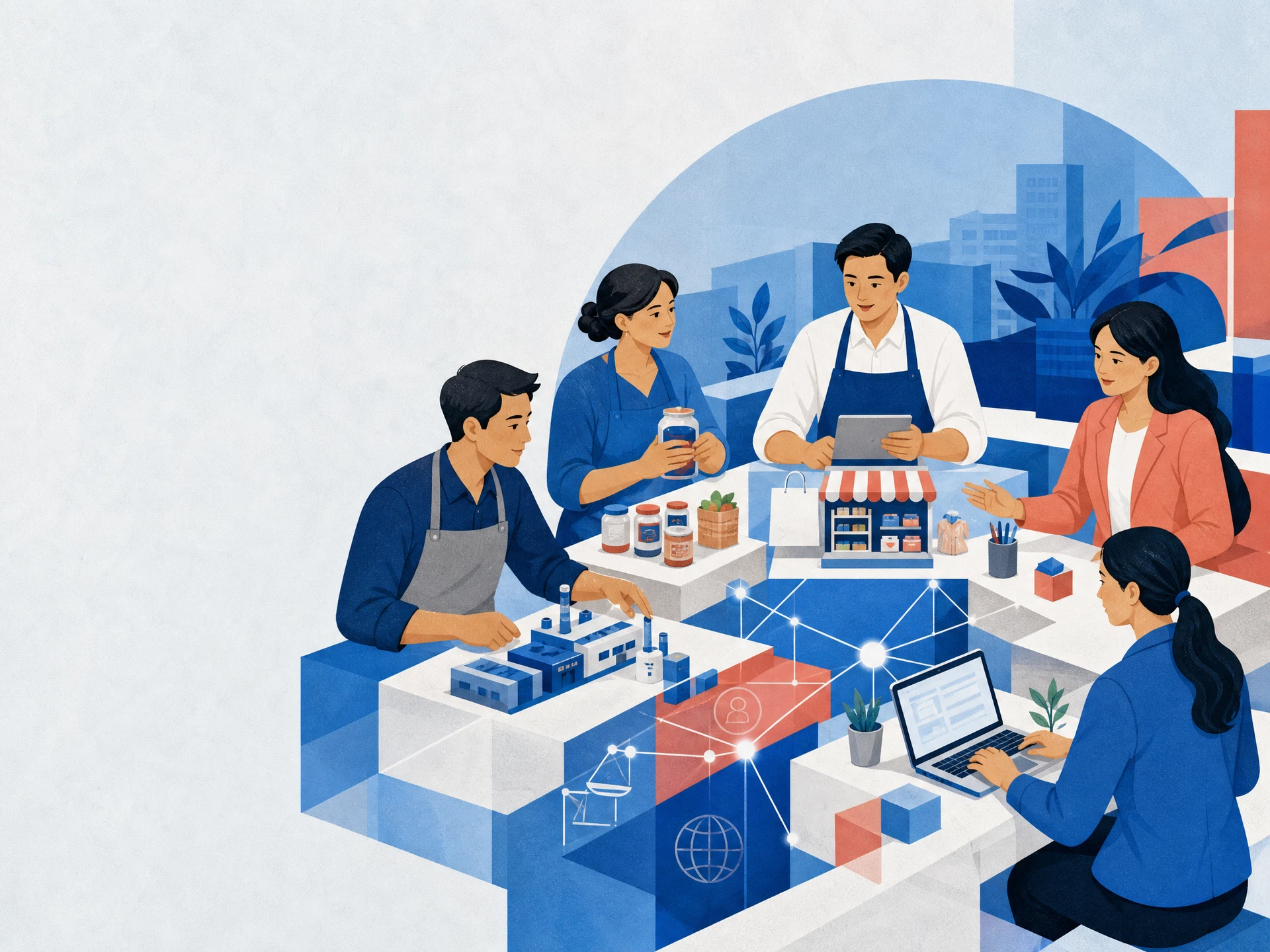 ภาพประกอบผู้ประกอบการ SME ร่วมออกแบบนโยบายสาธารณะ